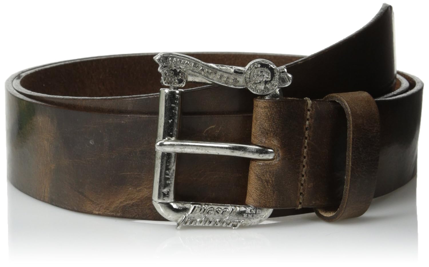 diesel 男式 basio 皮带 灰色 85